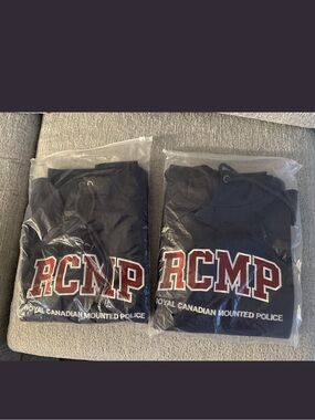 RCMP Navy Blue Pullover Hoodie - Royal Canadian Mounted Police Logo